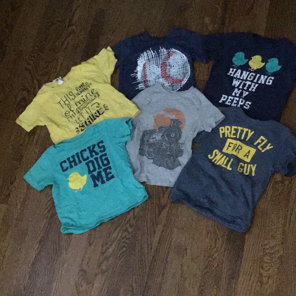 Boys 2-3T Shirt Bundle of 6